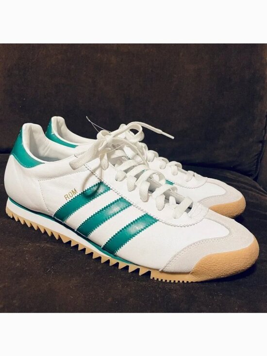 Deadstock Adidas Originals ROM White Twilight Green G44863 Sneaker Mens 12 US main image 5